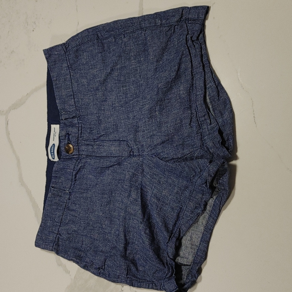 Old navy chamois denim shorts - size 8